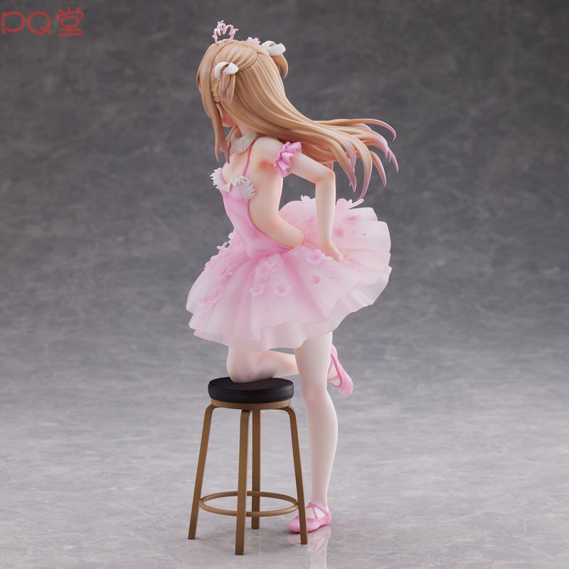 UnionCreative  Flamingo Ballet Troupe Brown-Haired Junior Girl Figure