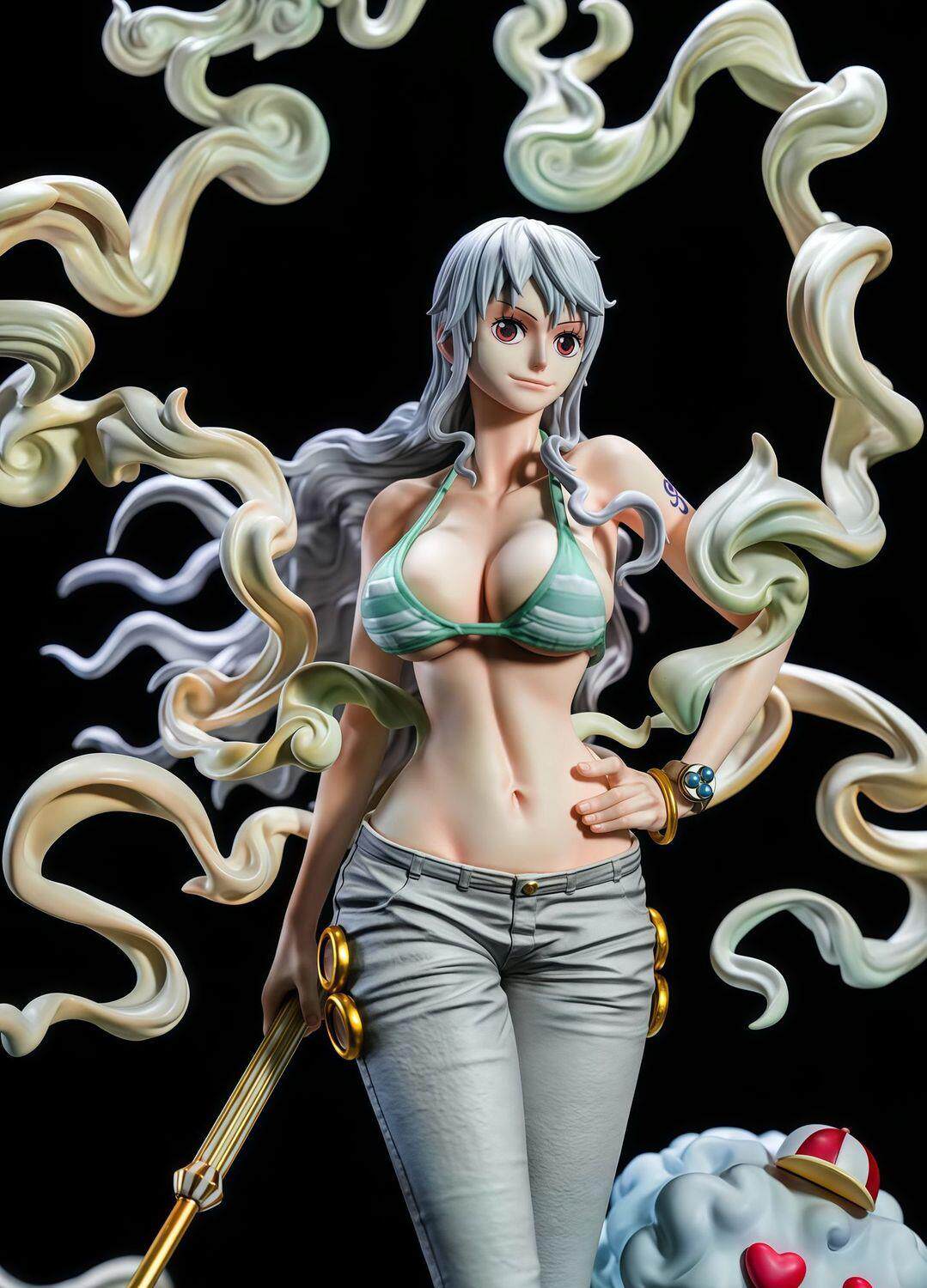 30CM Nikka Nami One Piece anime peripheral GK figure model