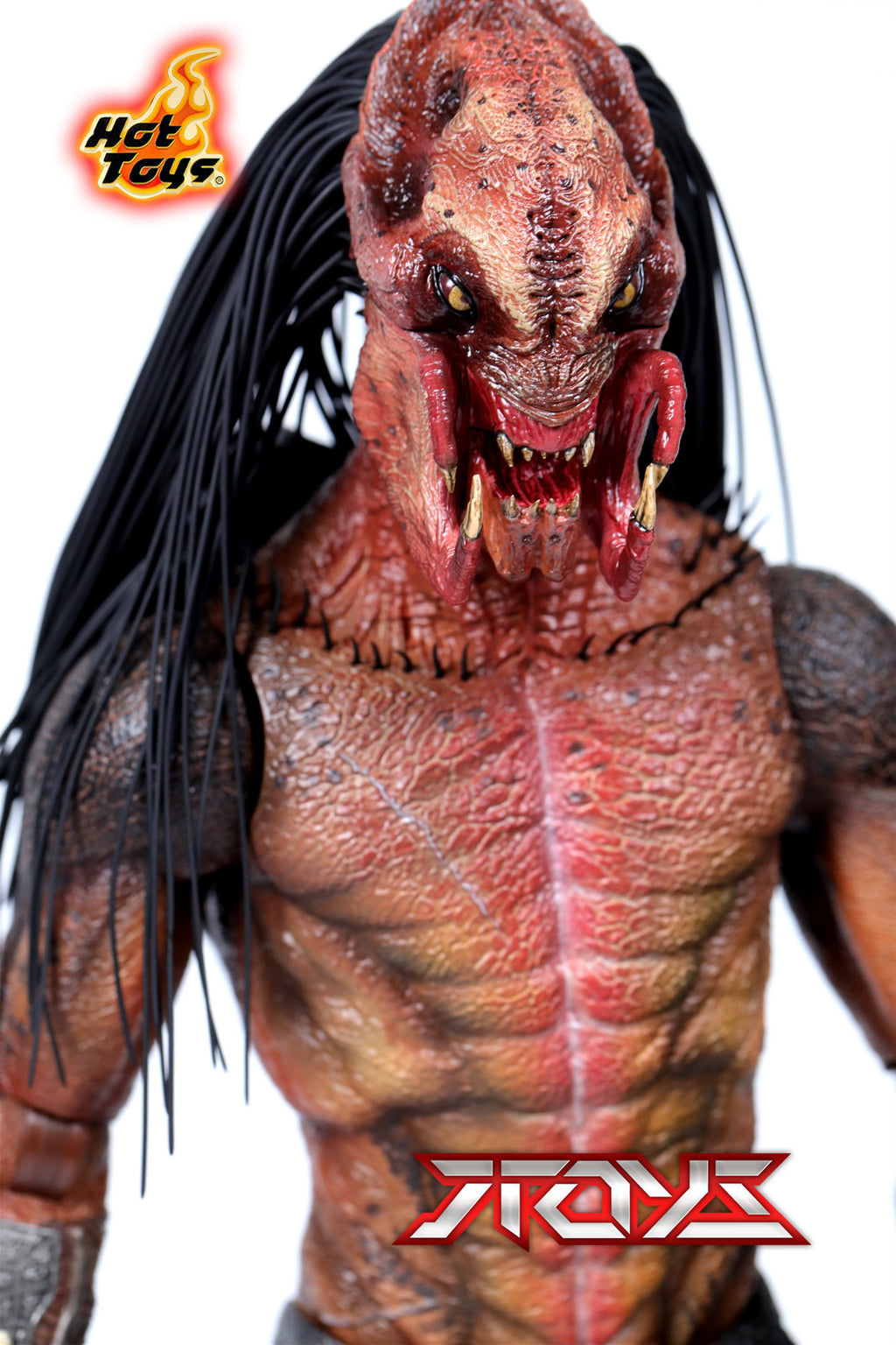 HT TMS114 Predator Furious Bone Face Action Figure