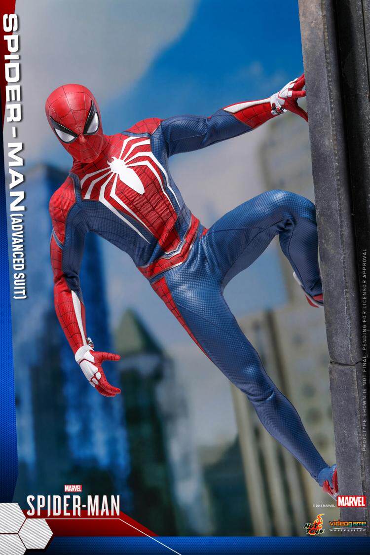 HOTTOYS HT 1/6 VGM31 Spider-Man SpiderMan PS4 game version action figures