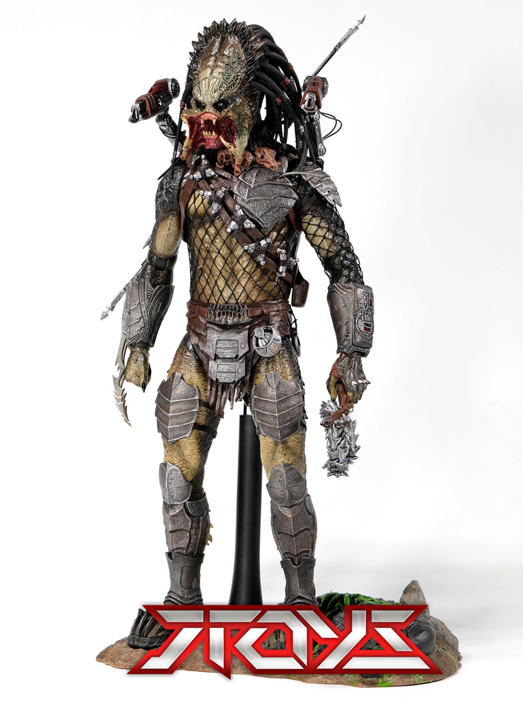 HT Hottoys1/6 Predator Lone Wolf 2.0 Wolf Reloaded Predator AVP MMS443 Action Figure