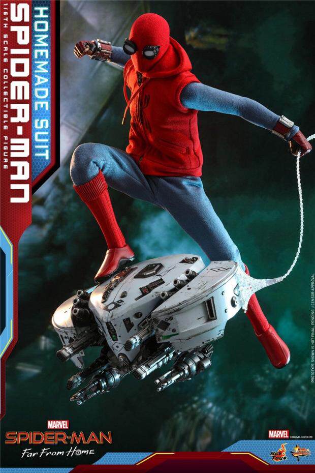 HT HOTTOYS 1/6 Spider-Man Far From Home Homemade Suit Version 2.0 Action Figure