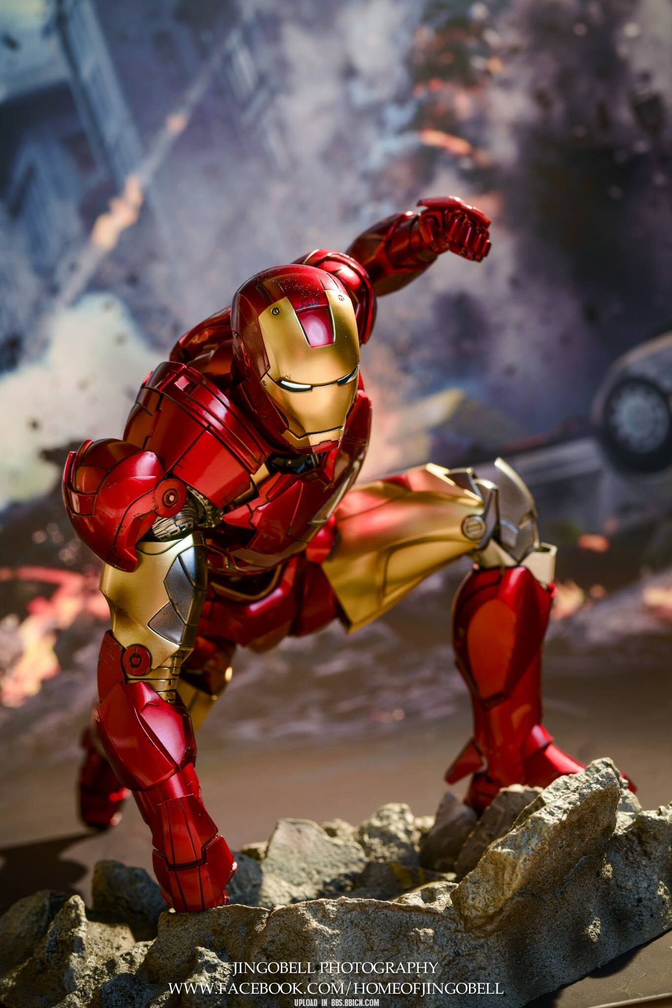 HotToys HT MMS378D17 1/6 alloy die-cast Iron Man MK6 Donny Tony action figure