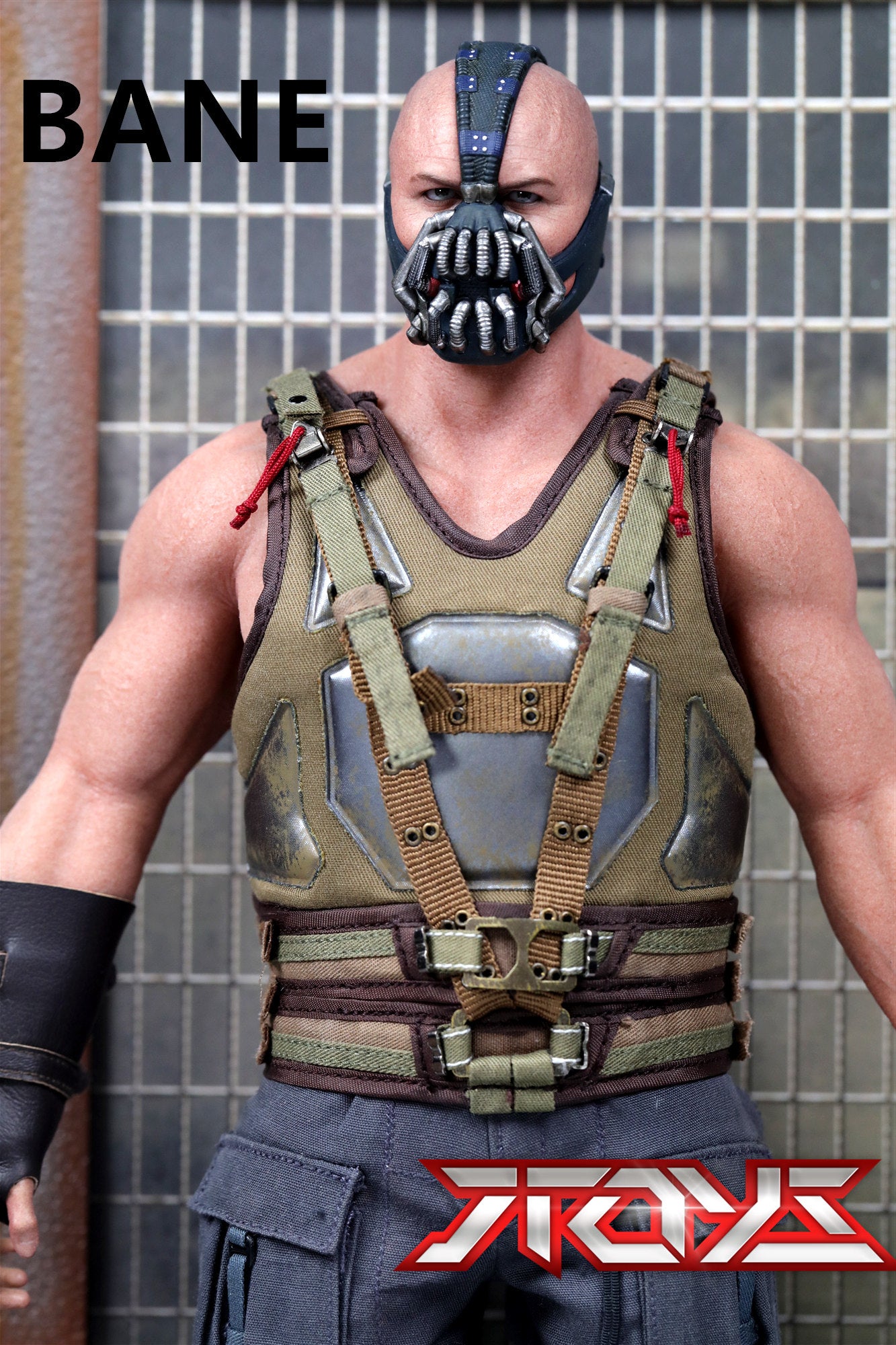 HT 1/6 MMS689 Batman The Dark Knight Rises Bane 2.0 Plastic Covered Action Figure