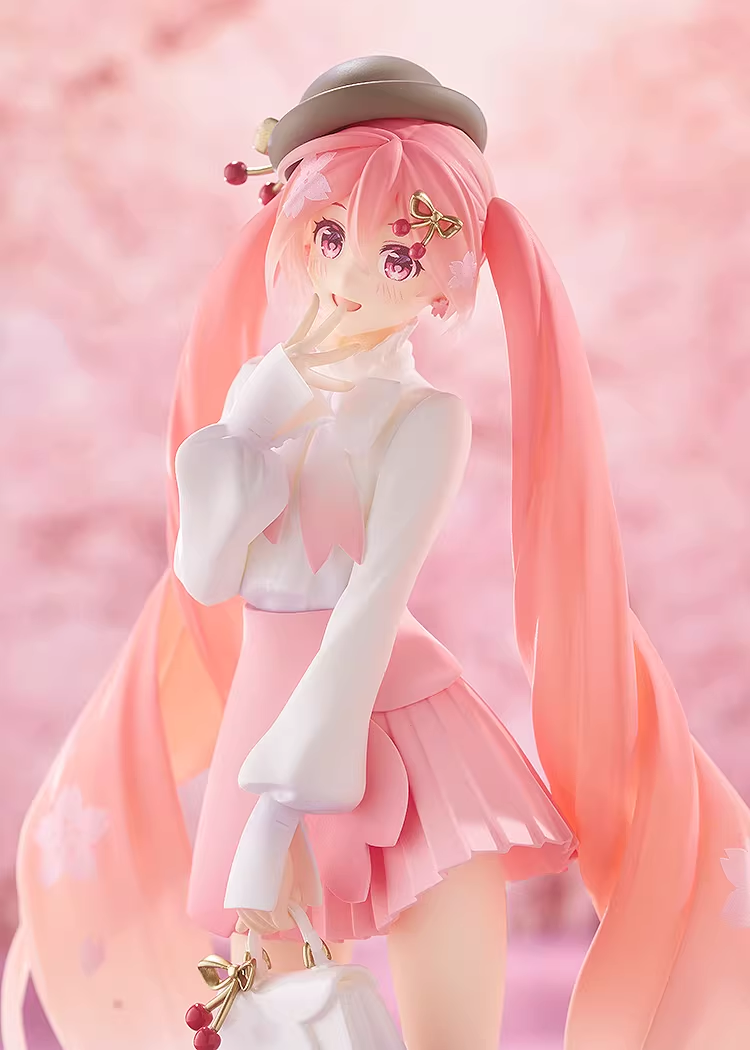 GSC POP UP PARADE Hatsune Miku: Sakura Miku (Flower Viewing Outfit) Figure — Standard Edition