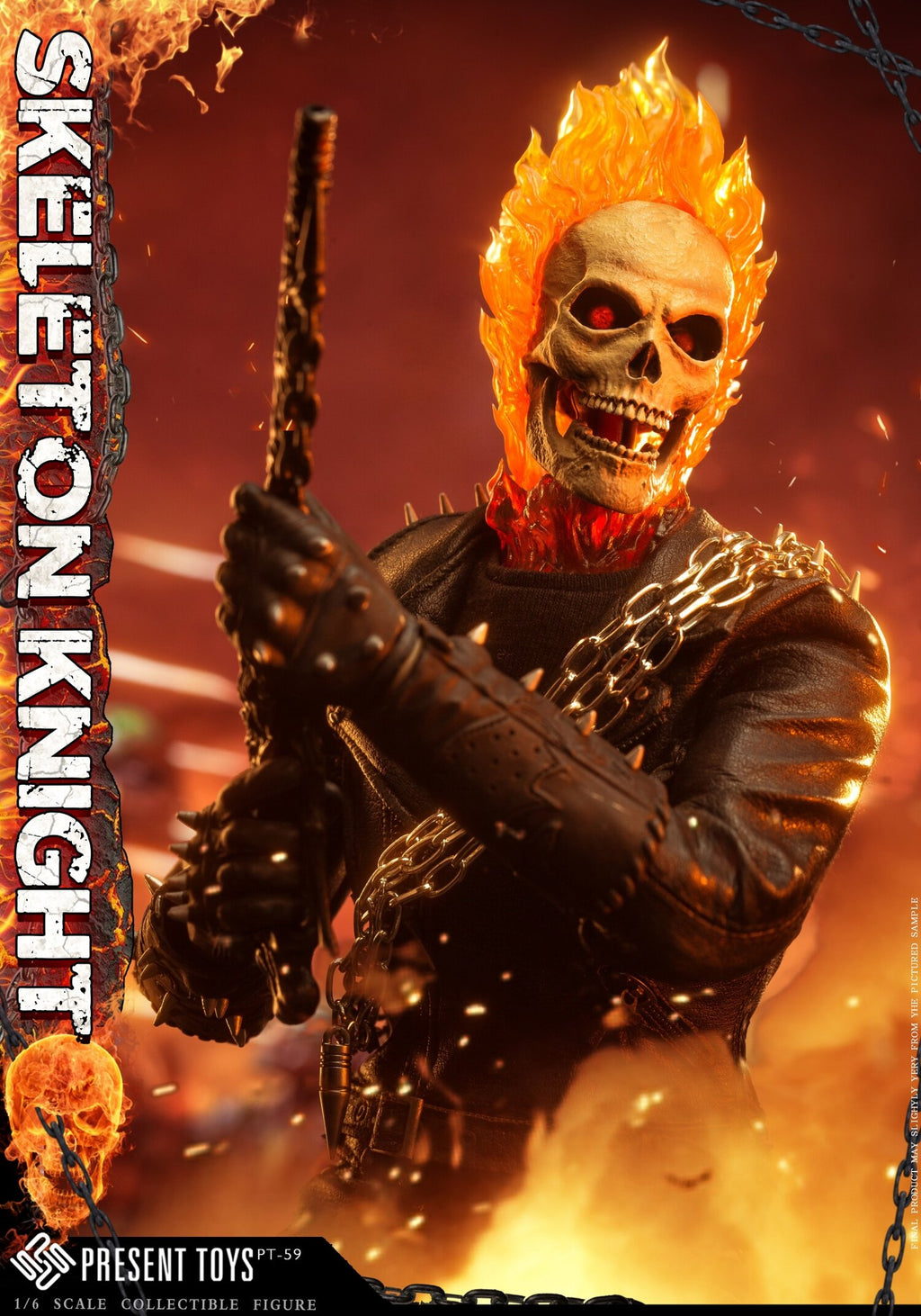 PRESENT TOYS PT-sp59 1/6 Scale "Skull Knight" Action Figure