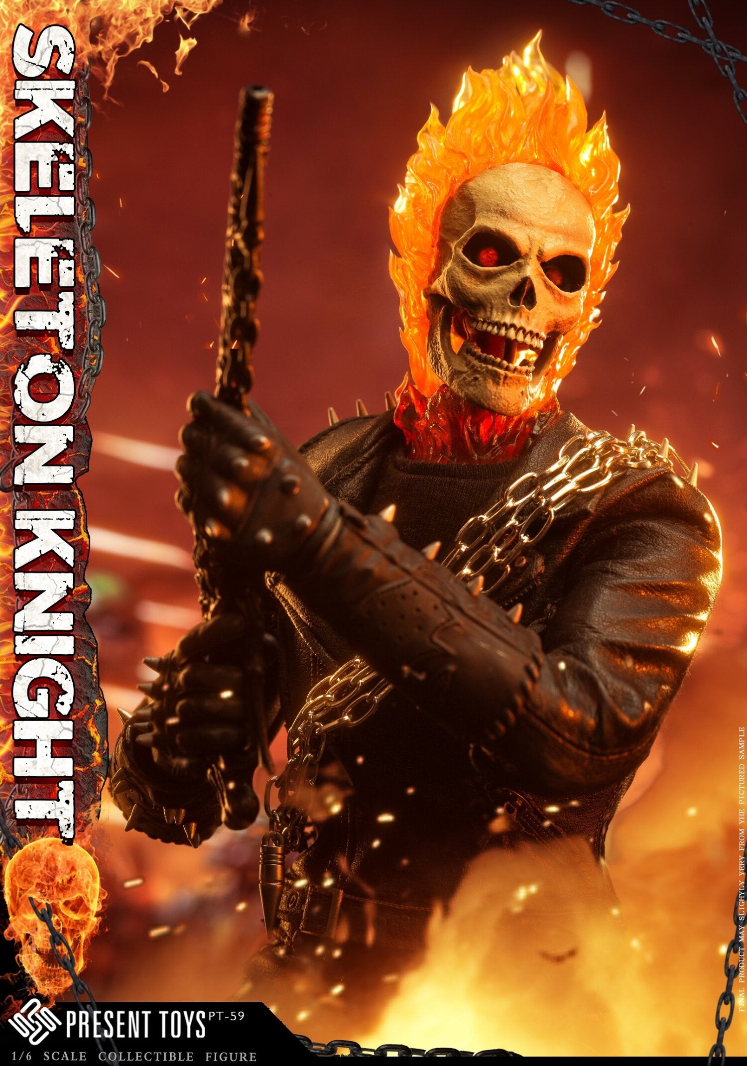 PRESENT TOYS PT-sp59 1/6 Scale "Skull Knight" Action Figure
