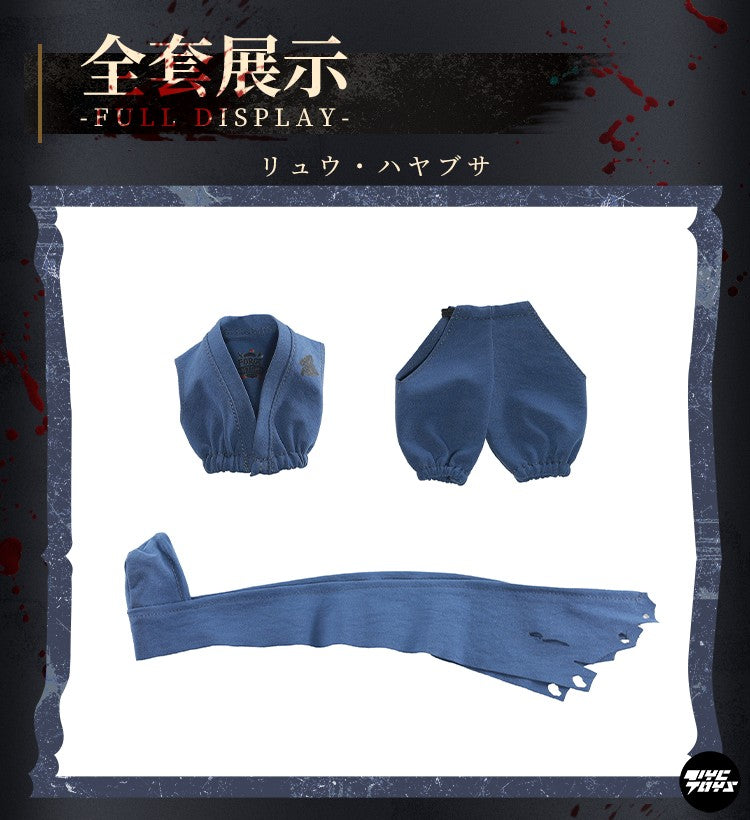 Zero Point Solitary Shadow" — Original Chinese-Designed Ninja Fabric clothes （not include figures)