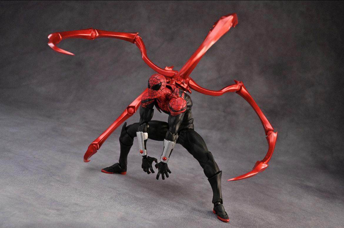Upgraded MESSTOYS Octopus Ultimate Spider-Man Articulated Figure