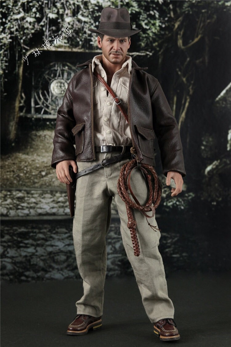 HOTTOYS HT DX05 1/6 Raiders of the Lost Ark Indiana Jones Harrison Ford Action Figure