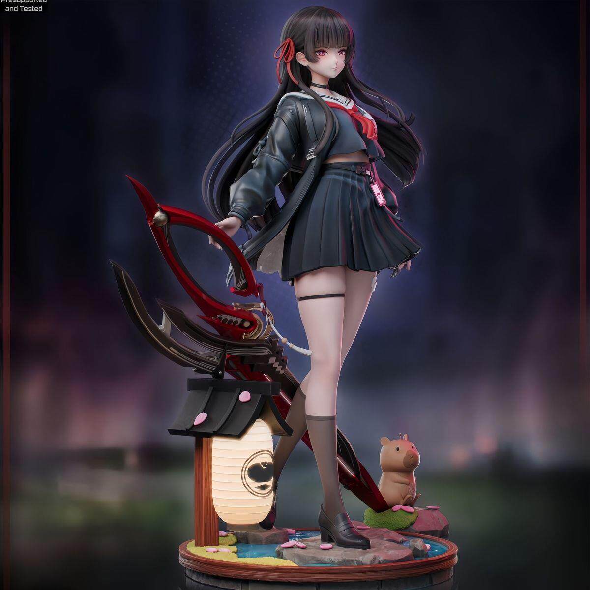 Standing Sakiba peripheral GK figures