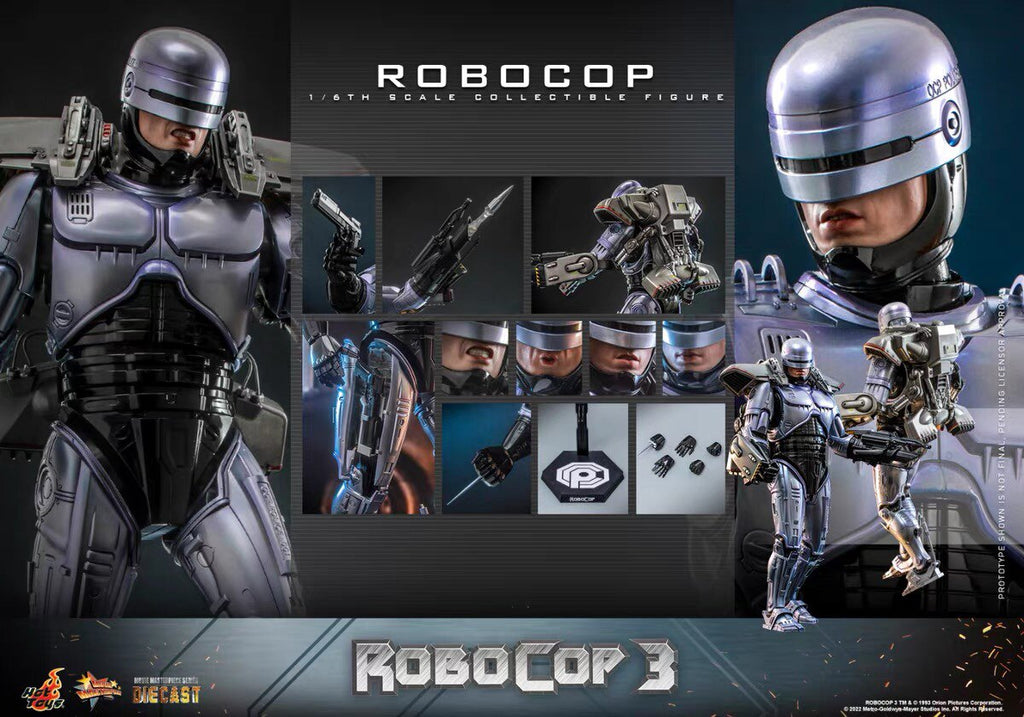 HT 1/6 MMS669D49 RoboCop 3 Armored Veyron Alloy Model Figure Movable Figure