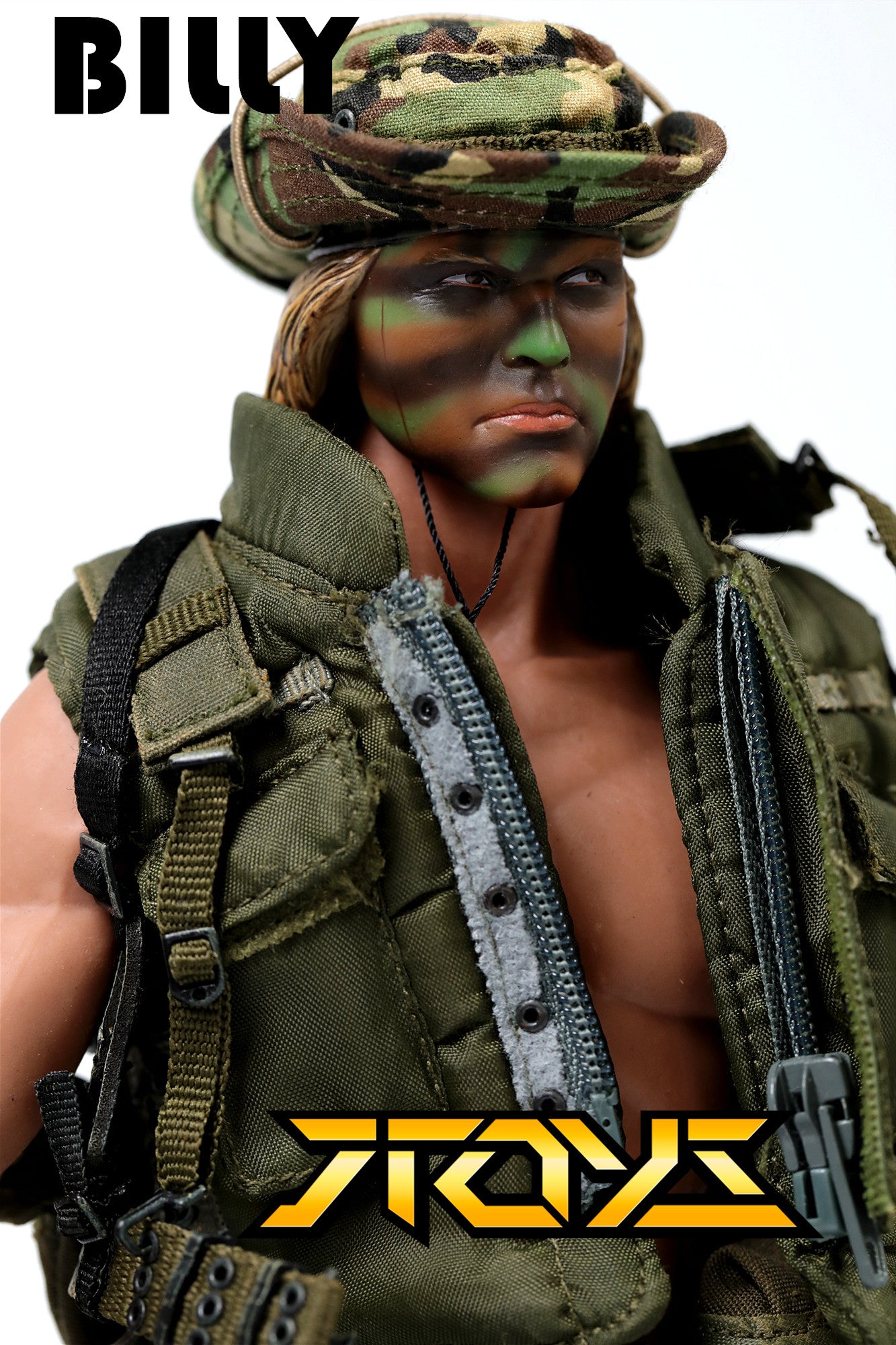 HT HOTTOYS Billy Predator Arnoldachi Jungle 1/6 12-inch rubber-coated movable figure