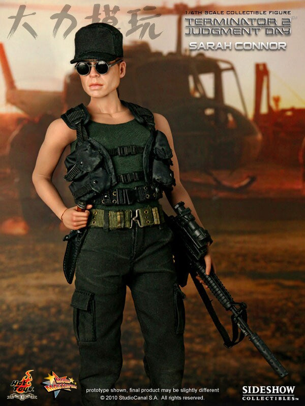 HOTTOYS HT 1/6 T1000 Terminator 2 Sarah Connor Regular Edition Action Figure