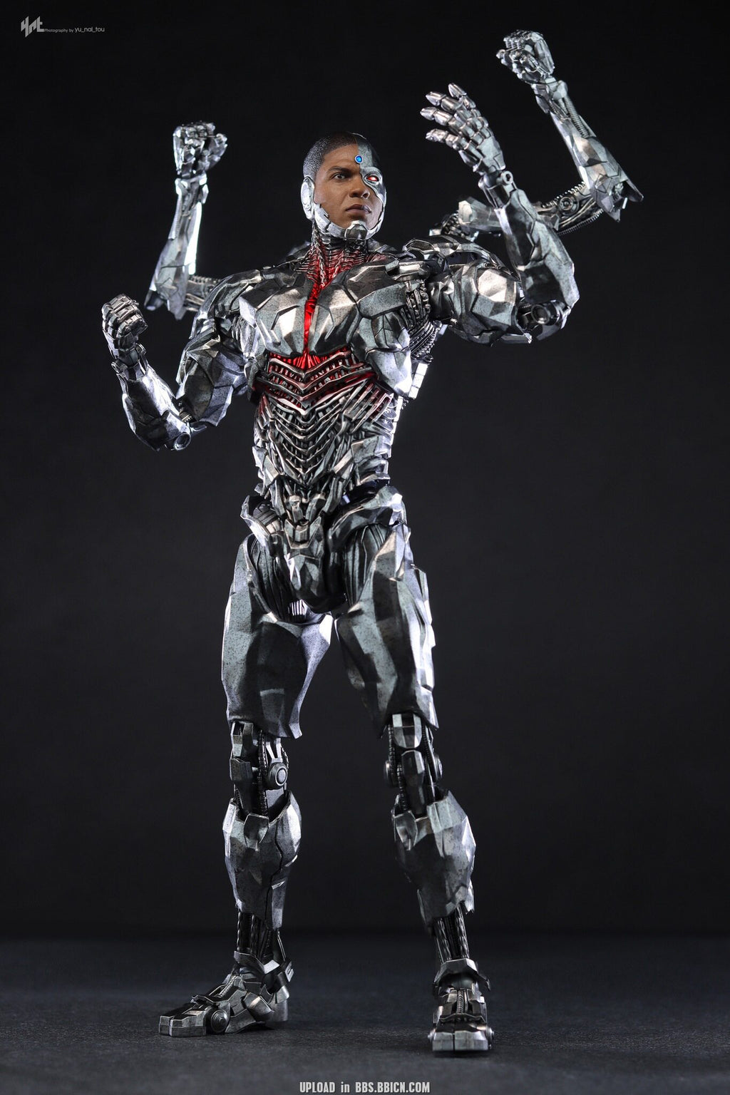 HT 1/6 TMS057 Zack Snyder Cut Justice League Cyborg Action Figur