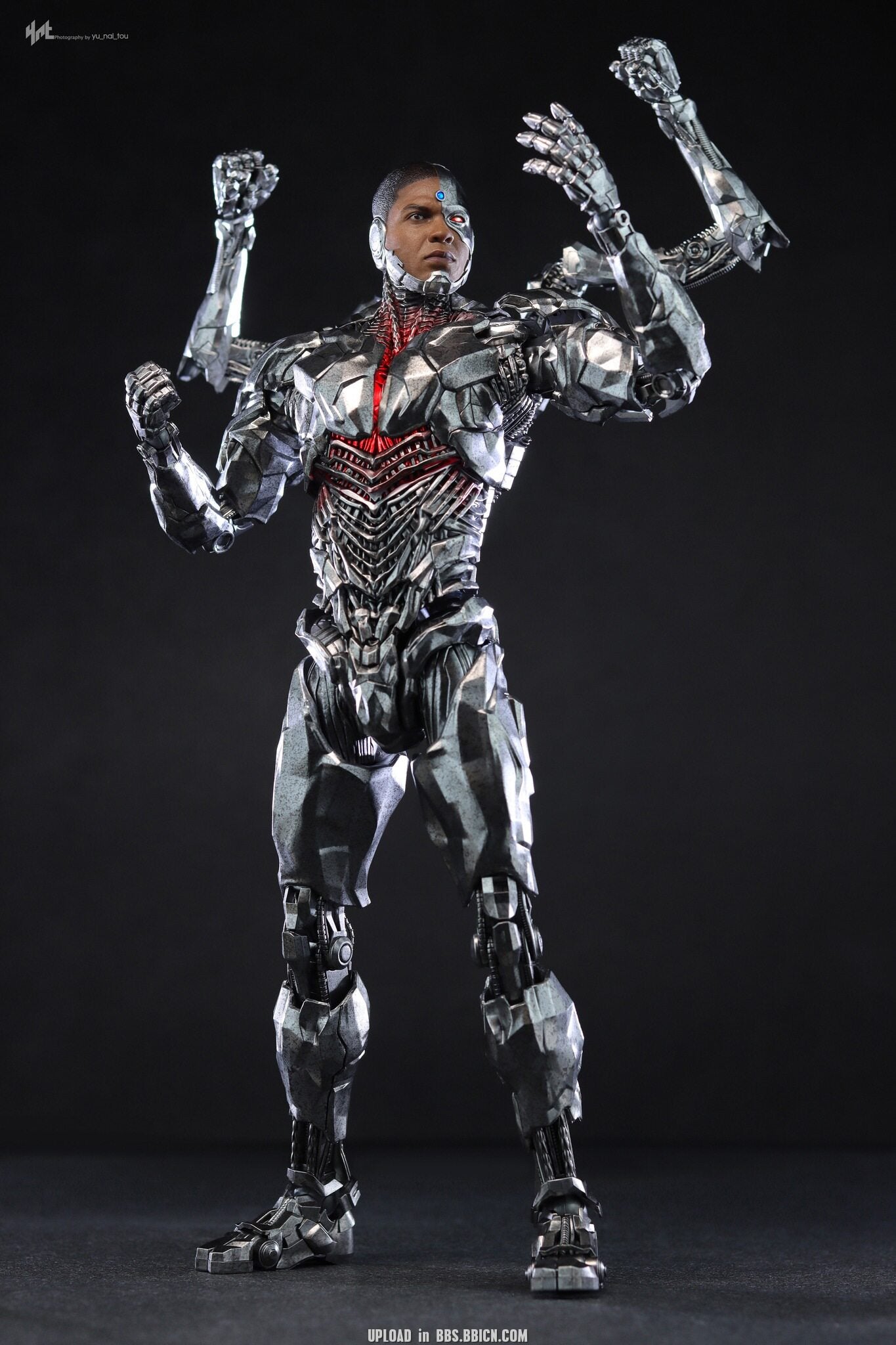 HT 1/6 TMS057 Zack Snyder Cut Justice League Cyborg Action Figur