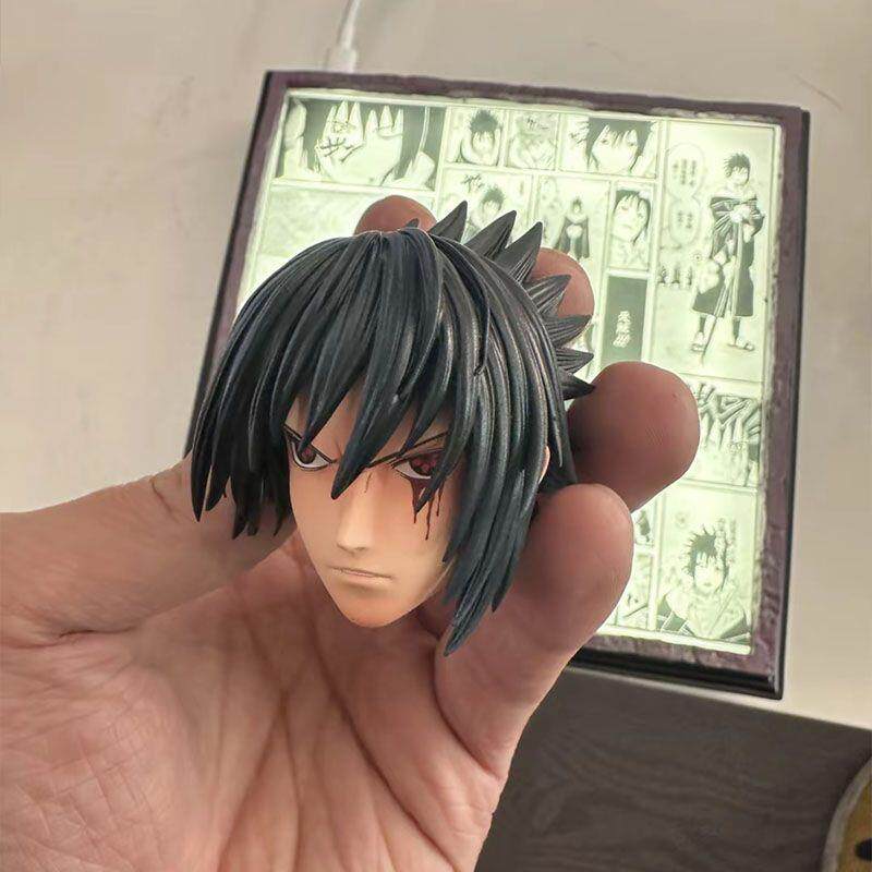 Naruto figure can light up comic platform eagle team Sasuke model GK figure