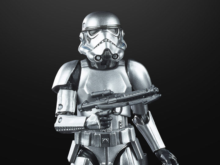 Hasbro Star Wars: The Black Series — 6-Inch Stormtrooper (Carbonized Metallic Finish)