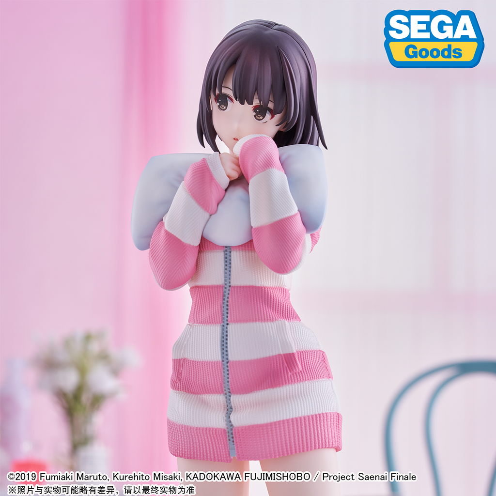 Sega's "How to Raise a Boring Girlfriend" Megumi Kato Home Pajamas Figure