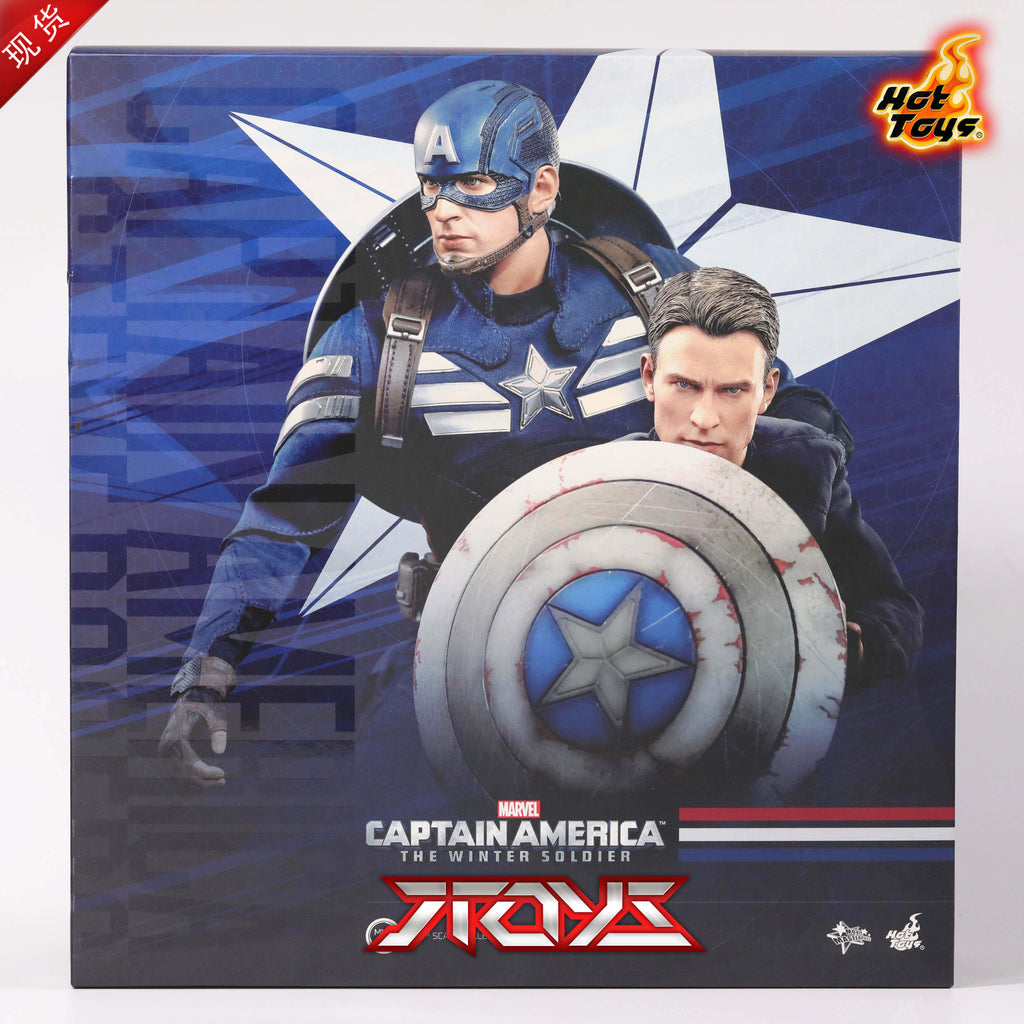 Hot Toys HT 1/6 MMS243 Captain America 2 Captain America Large Set Stealth Suit Casual Outfit Set Articulated Figure