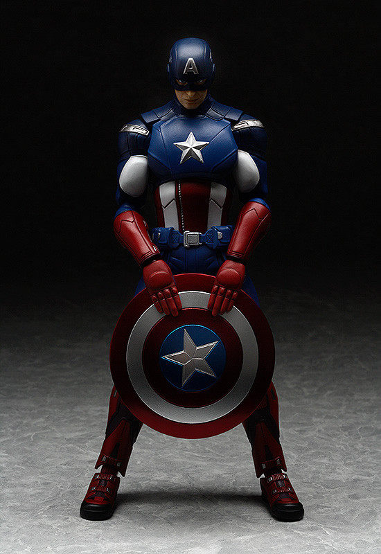 MF figma 226: The Avengers — Captain America (Articulated Action Figure)