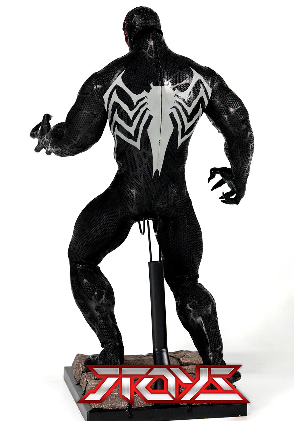 Non-HT Bullet Head Venom 1/6 37cm Marvel Spider-Man Villain Action Figure