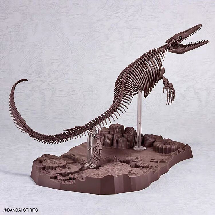 Bandai IMAGINARY 1/32 Scale Assembly Model Kits: Mosasaurus, Triceratops, and Tyrannosaurus Rex Fossil Skeletons
