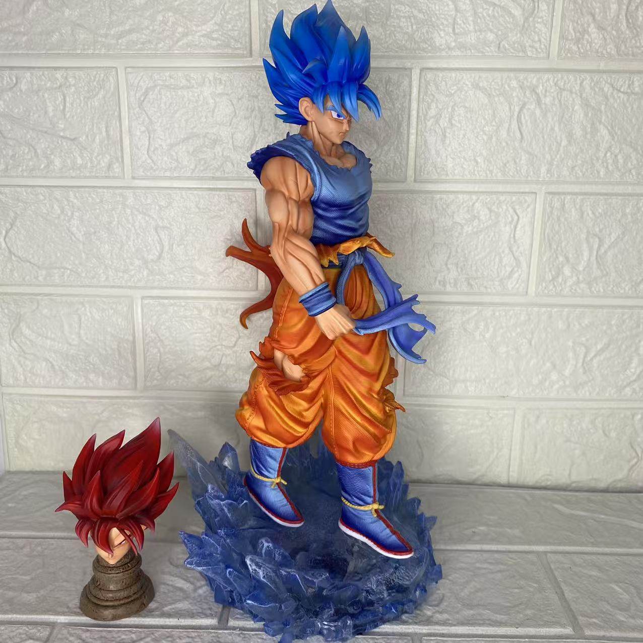 30cm/11.8in Anime Dragon Ball Z Goku Figure Lighting oneDBZ Goku Action Figure Statue Collection