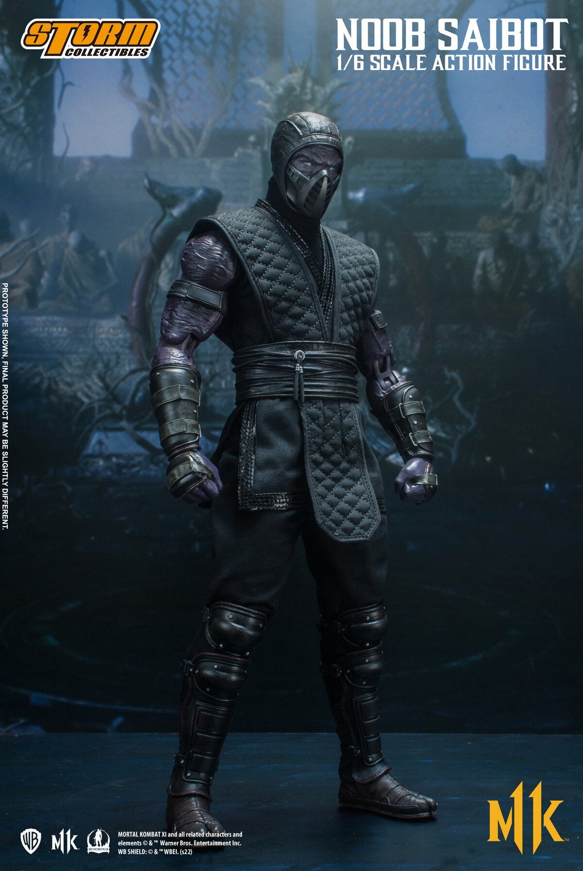 Storm Toys 1/6 Mortal Kombat NOOB SAIBOT Action Figure DCMK12