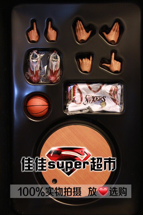 Non-EB HT ENTERBAY 1/6 Allen Iverson NBA Basketball Action Figure
