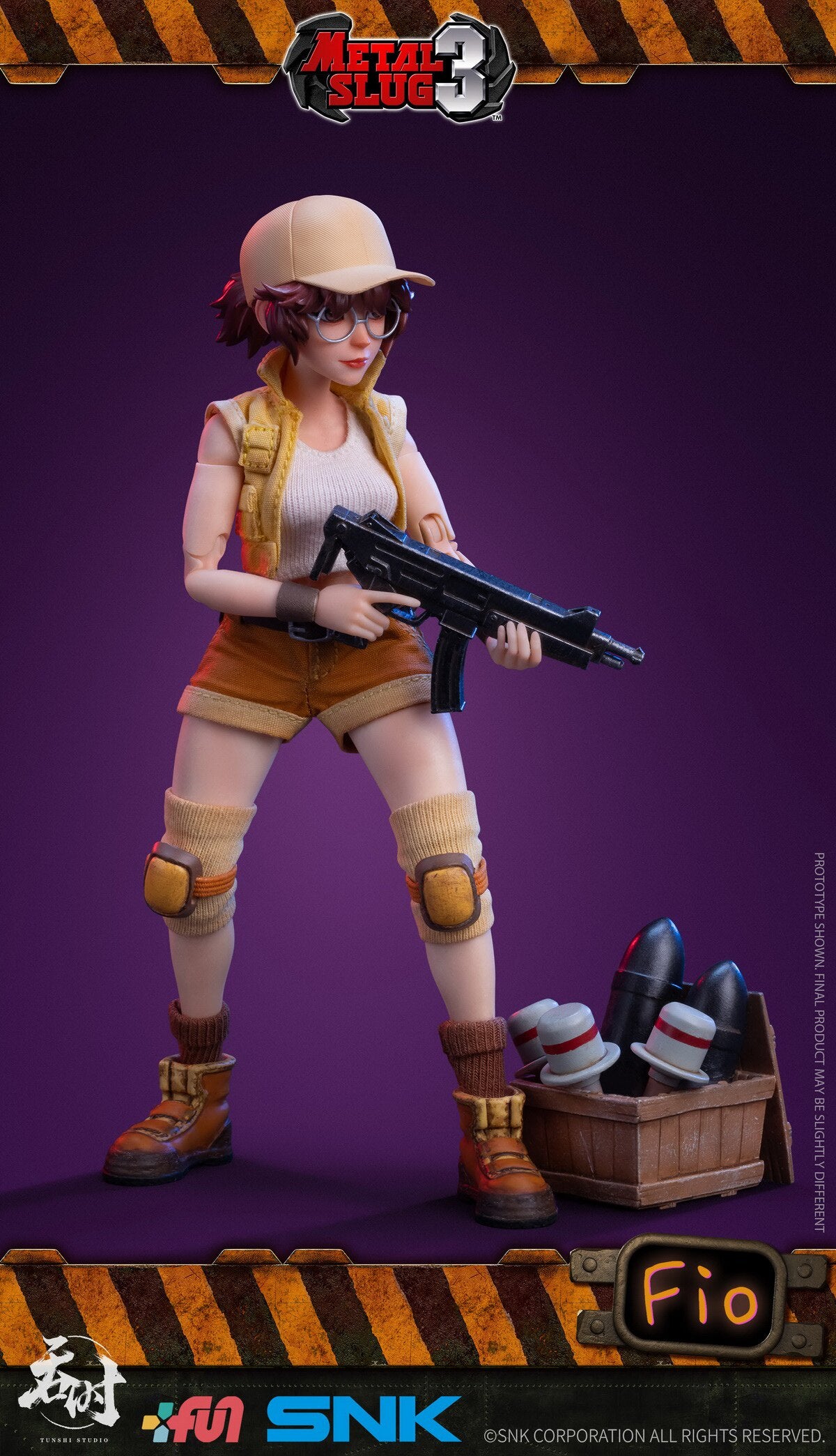 1/12 Metal Slug 3 Fio/Miri Action Figure TS-006/007