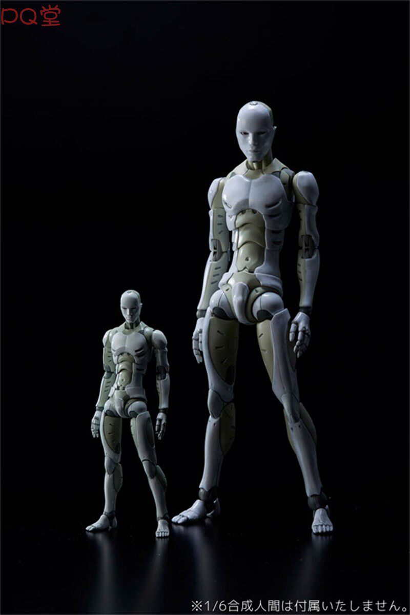 1000toys — TOA Heavy Industries: Synthetic Human (Transparent) — 1/6 Scale — Limited Edition