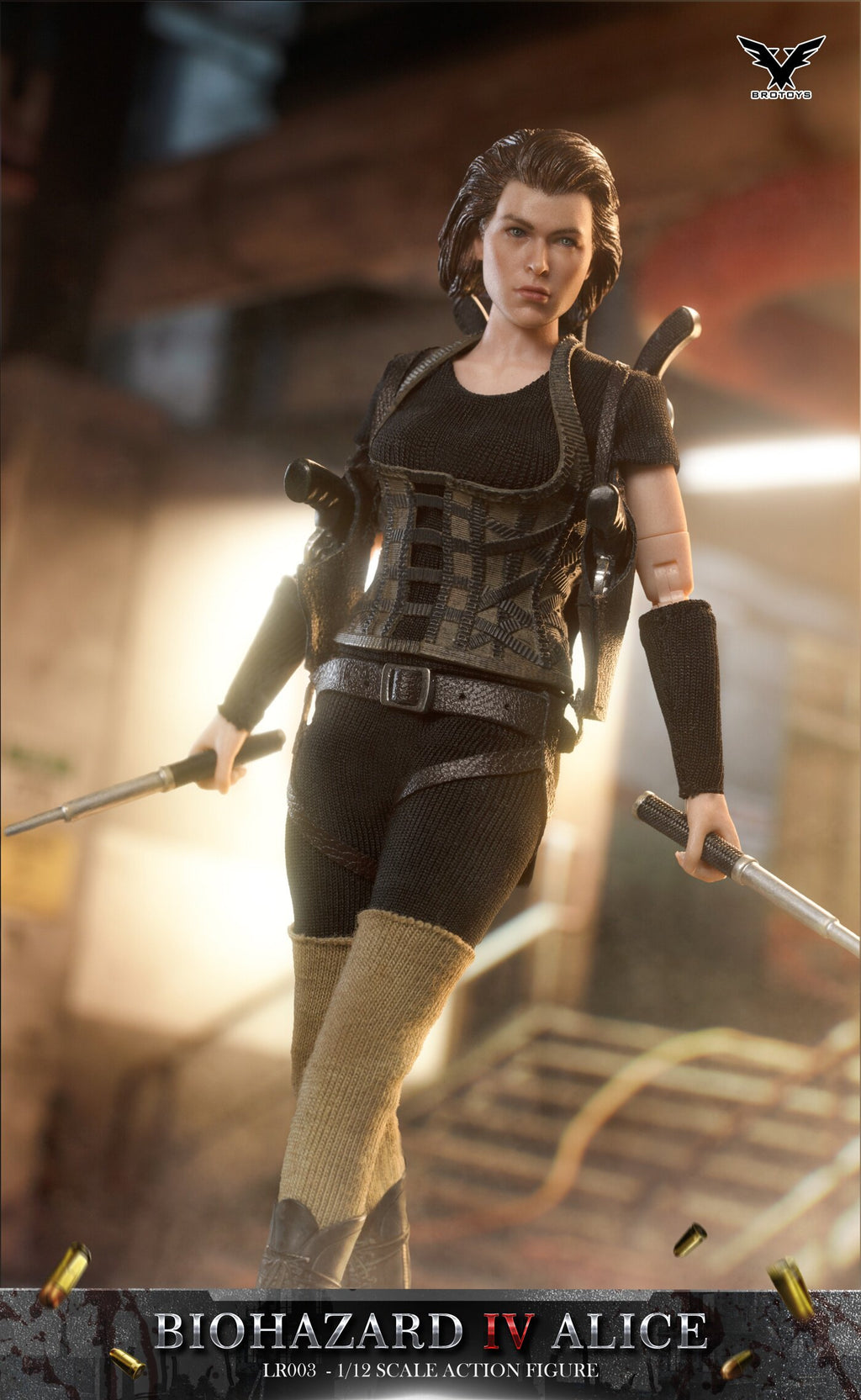 BROTOYS 1/12 Resident Evil: Alice (LR004) — Articulated Action Figure (In-Stock)