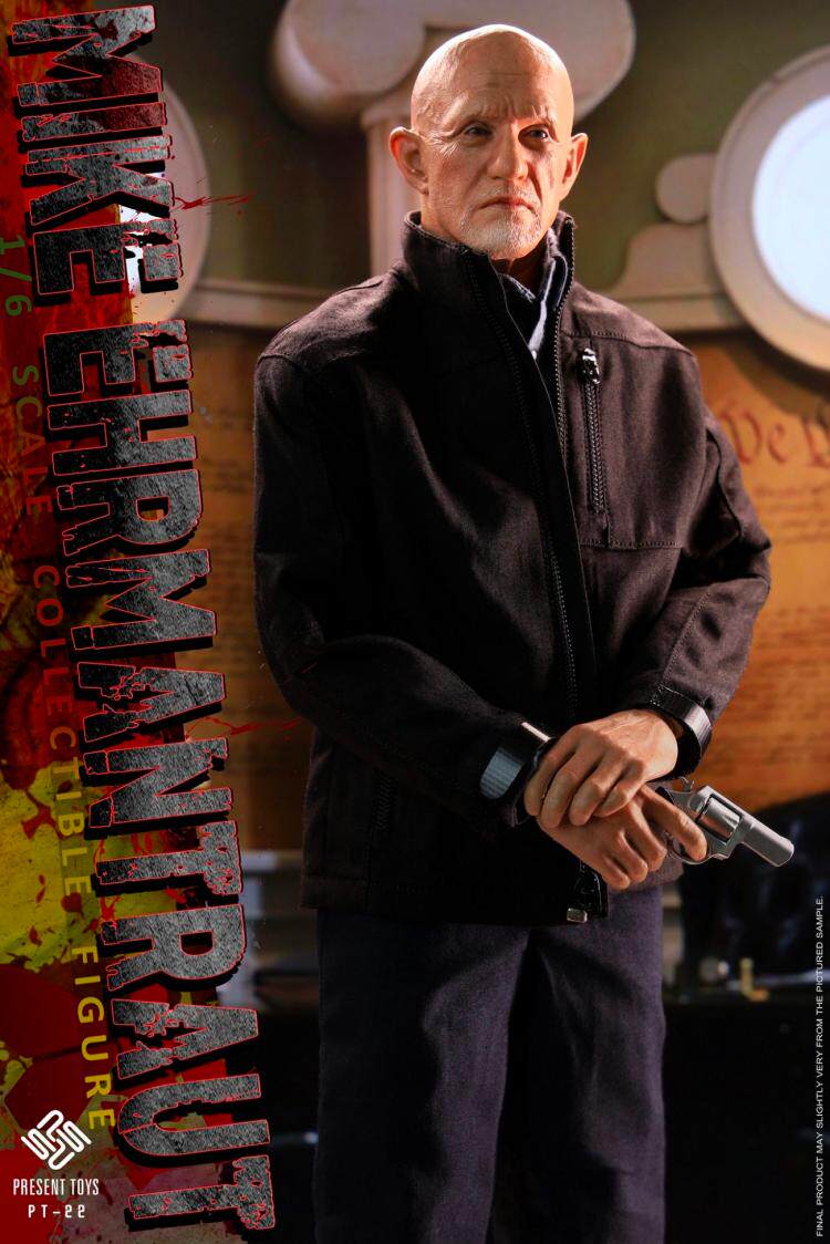 PRESENT TOYS 1/6 Breaking Bad Mike Action Figure PT-SP22