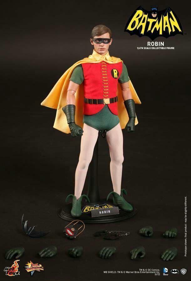 HotToys HT MMS218 1/6 Batman MMS219 Robin 1966 version movable figure
