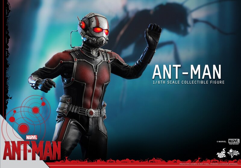 HOTTOYS HT MMS308 Ant-Man 1.0 Civil War 1/6 Soldier Movie Action Figure
