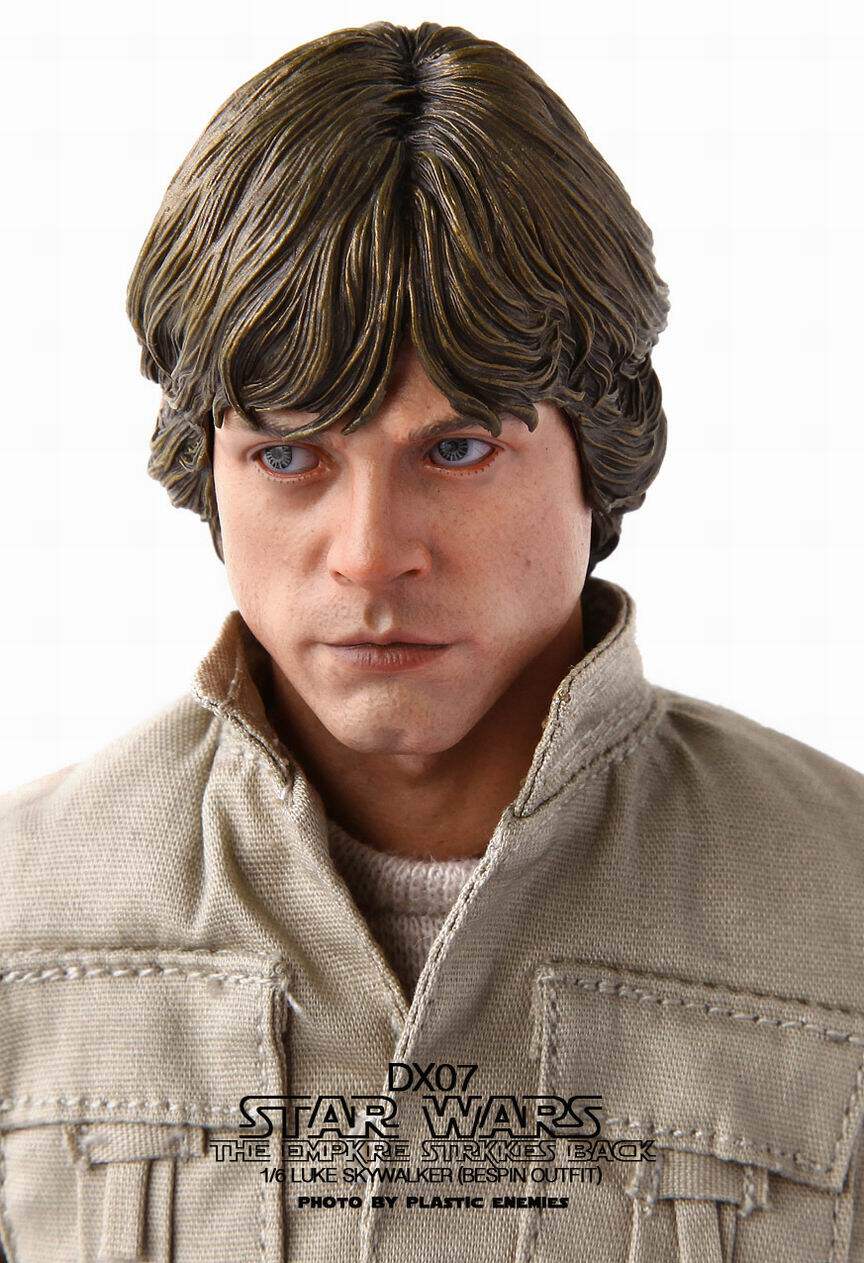 HT 1/6 Star Wars Luke Skywalker Double Body Double Headed Sculpture Movable Eyes DX07 Action Figure
