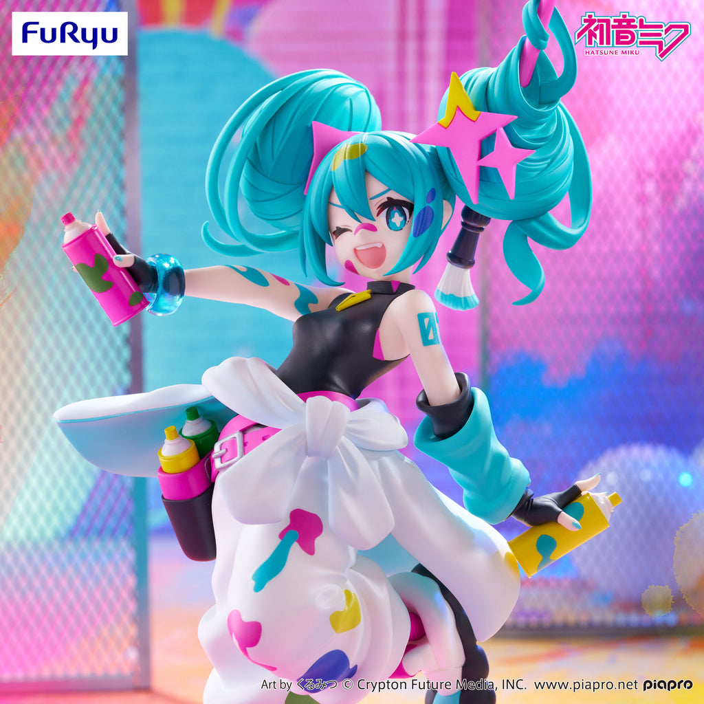 FuRyu Trio-Try-iTVOCALOID Hatsune Miku Graffiti Girl Prize Figure