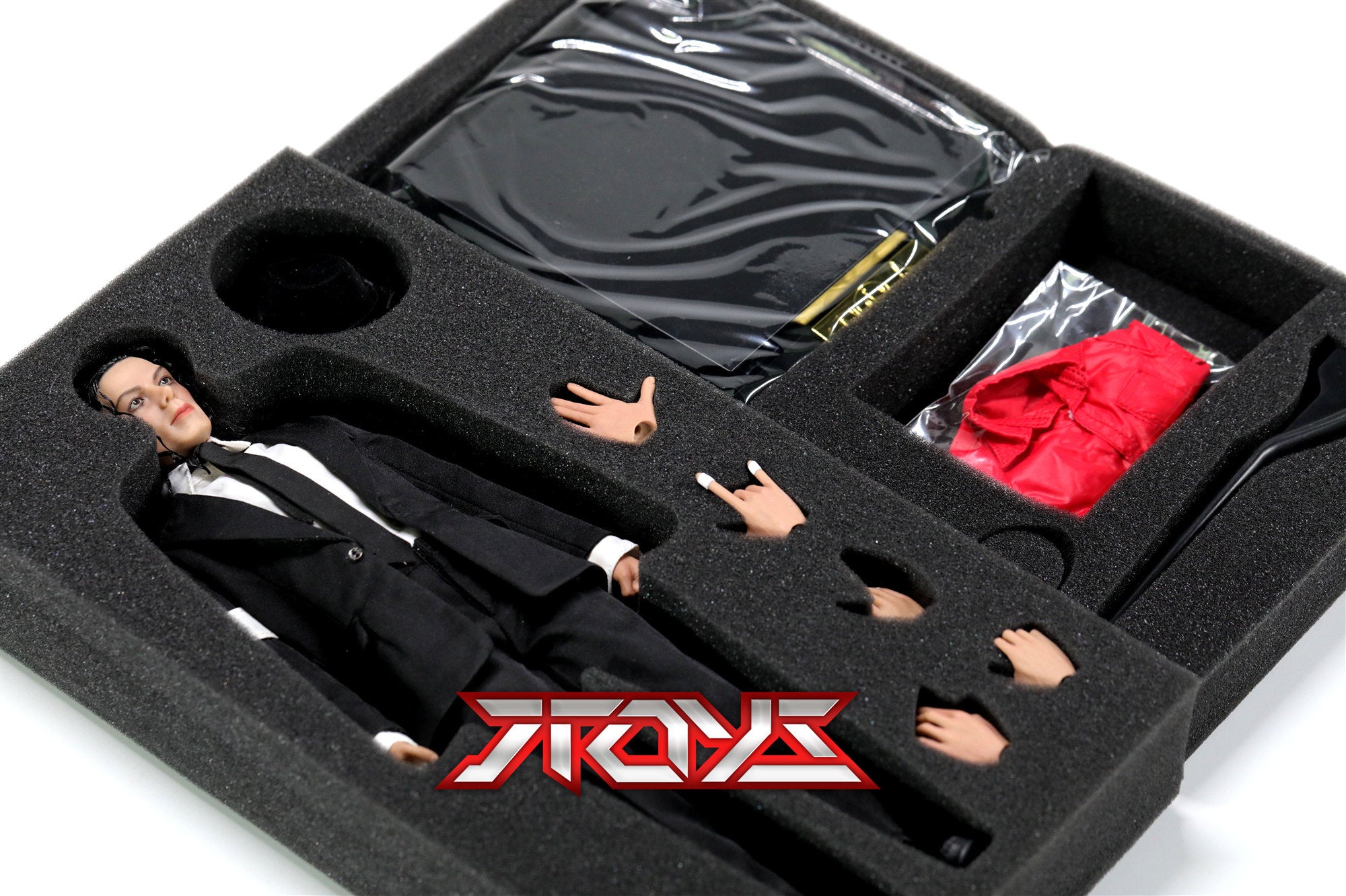 King of Figure KOF 1/6 Paradise Dancer 2.0 Jackson's Dangerous Journey Hair Transplant Action Figure