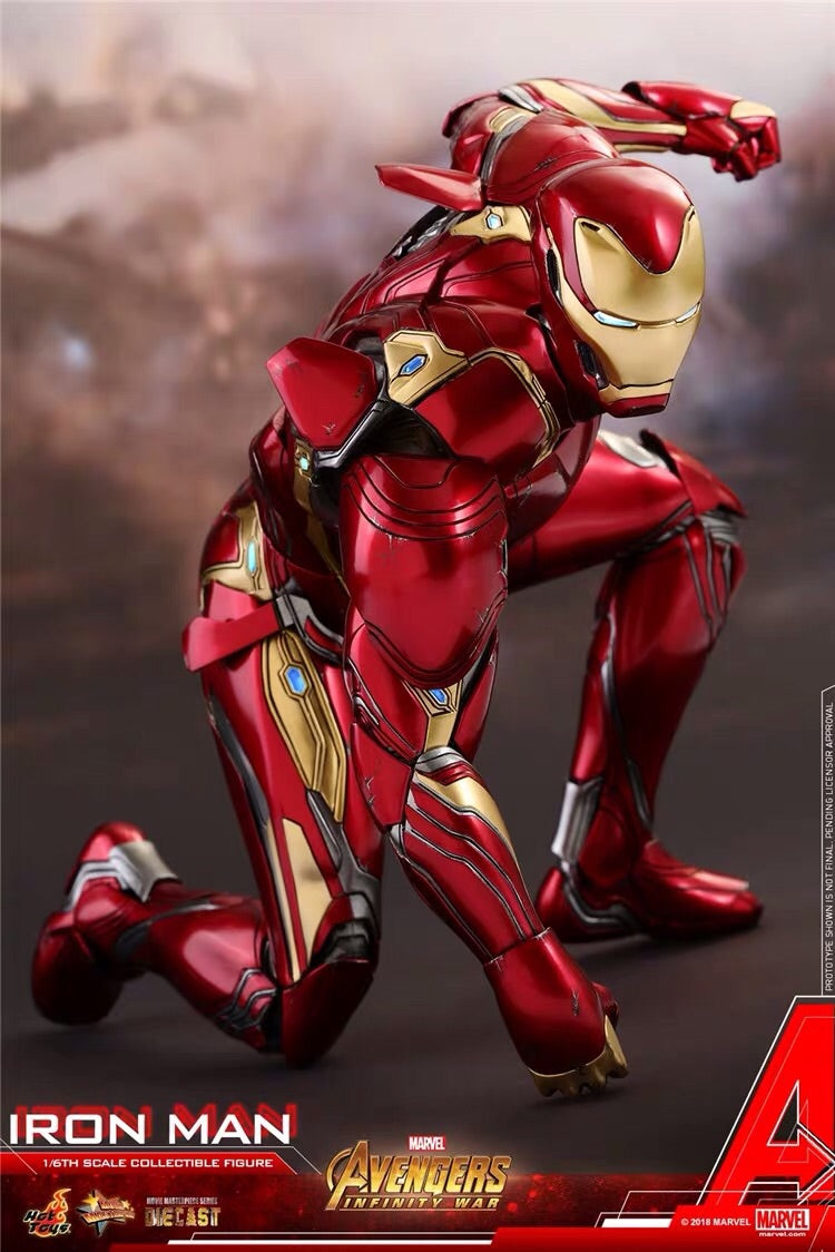 HotToys HT 1/6 MMS473D23 die-cast alloy Avengers 3 Iron Man MK50 Standard Chartered action figure