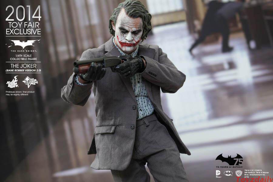 Hottoys HT Batman 1/6 Robber Clown 2.0 Joker 2014 Limited Edition action figures