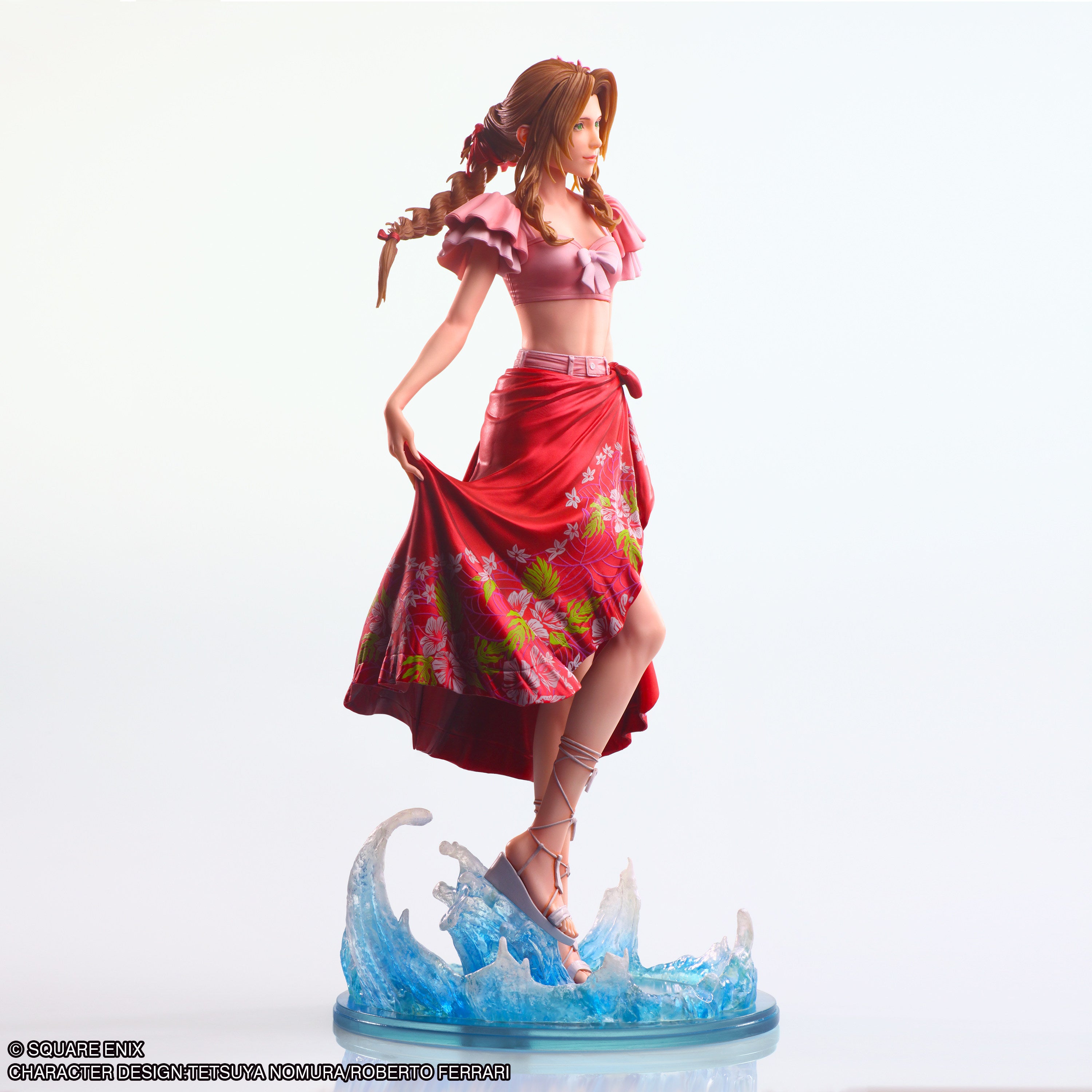 SE STATIC ARTS: Final Fantasy VII Rebirth — Aerith (Swimsuit Ver.) Licensed Version