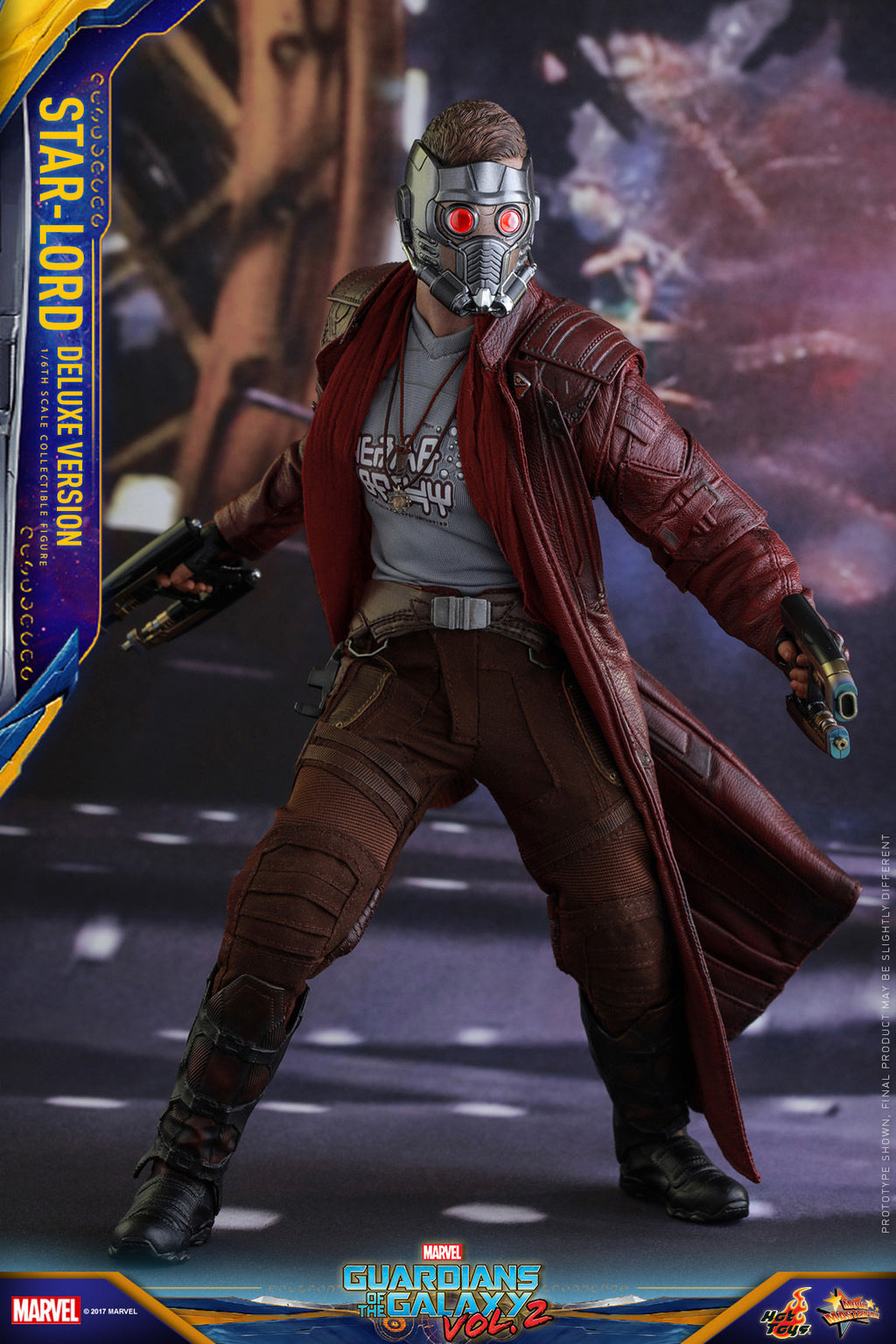 HT MMS421 1/6 Guardians of the Galaxy 2 Star-Lord 2.0 Deluxe Edition Action Figure