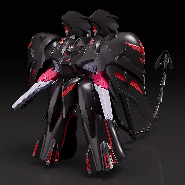 GSC MODEROID *Martian Successor Nadesico*: Dark Prince - Black Lily (Assembly Model)