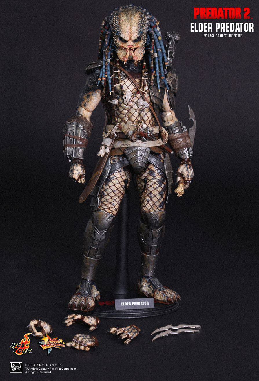 HOTTOYS HT MMS233 1/6 Doll Predator 2 Predator 2.0 Gray Back Action Figure