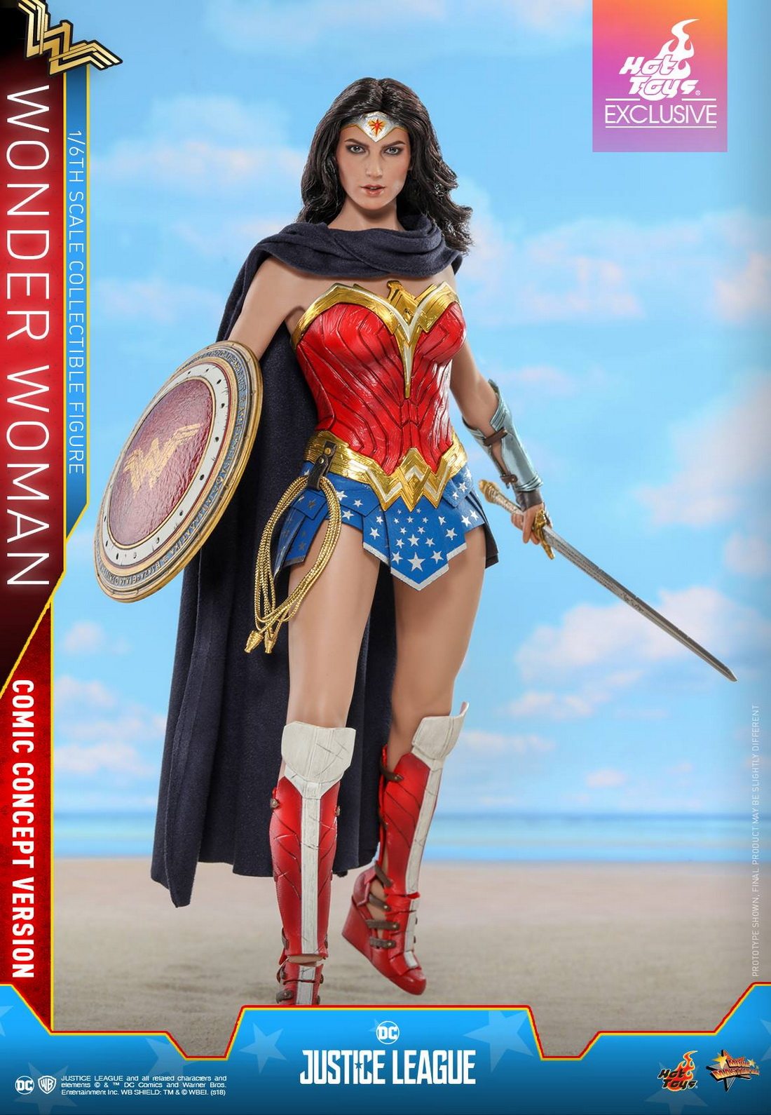 HT 1/6 MMS506 Wonder Woman Comic Concept Edition Action Figure