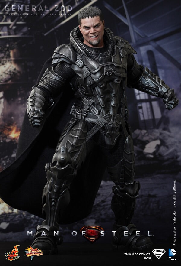 HOTTOYS HT MMS216 1/6 Superman Man of Steel General Zozord Villain Action Figure