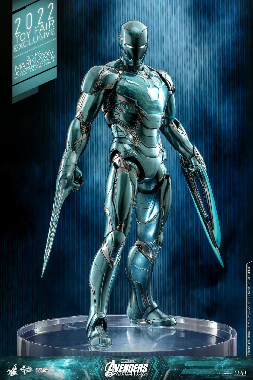 HT Endgame MK85 Hologram Version MMS646 Alloy Limited Edition action figures