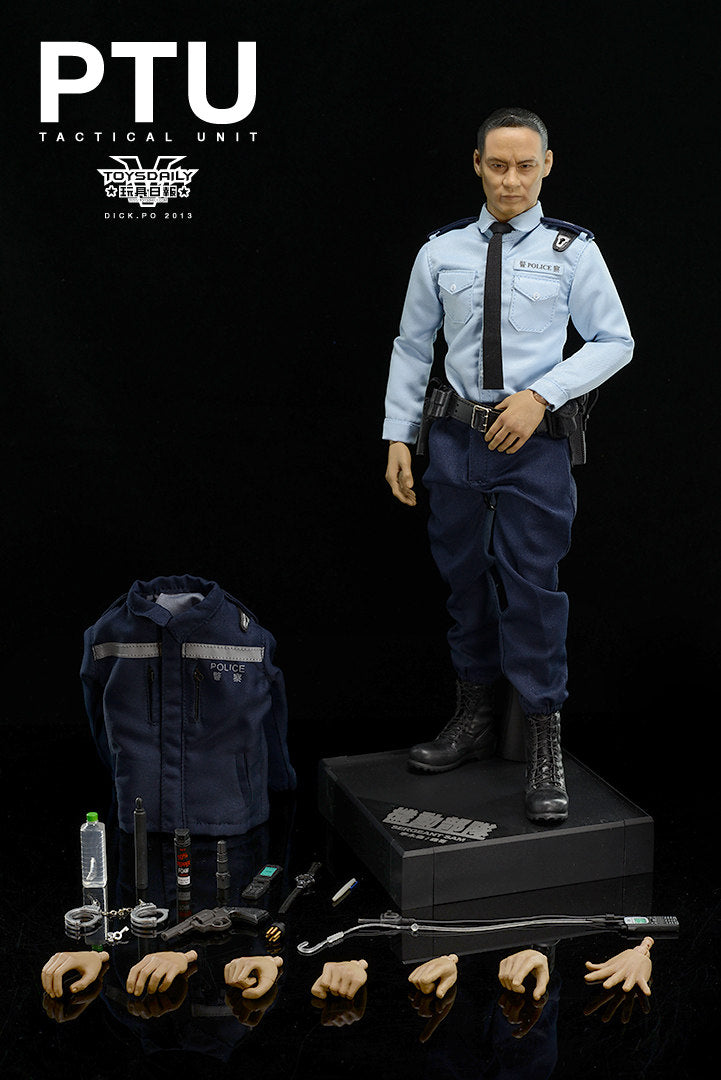 ZCWO 1/6 12-inch PTU Mobile Unit Sen Ge/Li Yongsen Simon Yam Hong Kong Police Action Figure