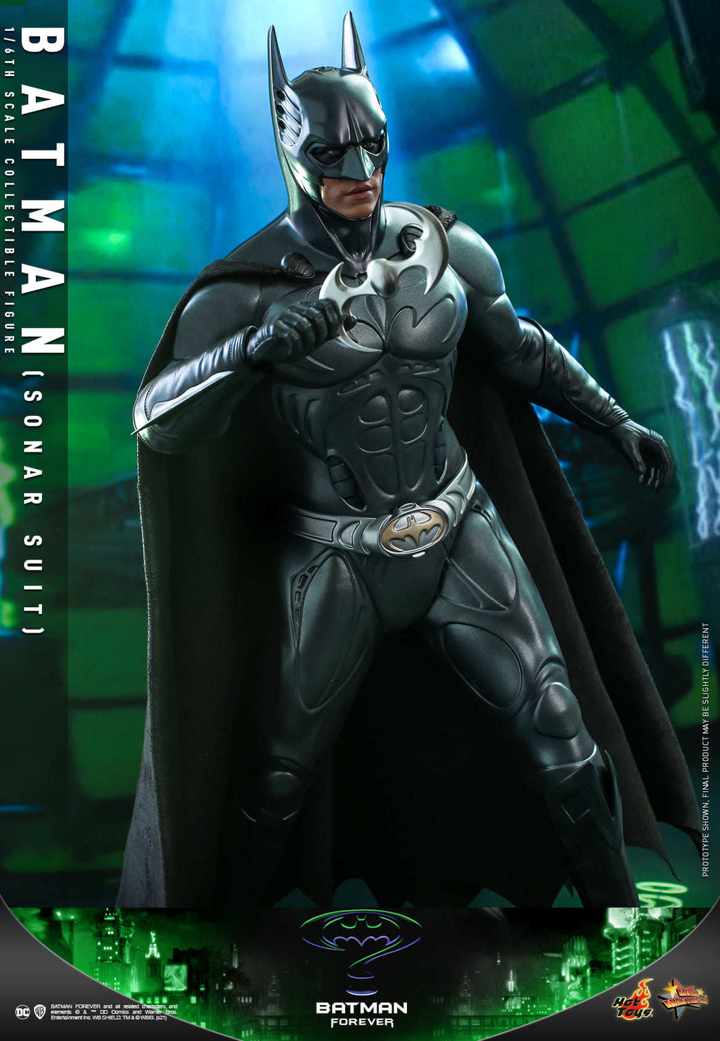 HOTTOYS HT 1/6 Batman Forever Sonar Suit Articulated Figure MMS593